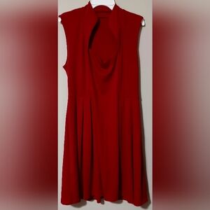 Beautiful Red Sleevless Dress. Party or Cocktail Dress. Like NEW. Size M